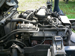2001 Isuzu npr used gas engine