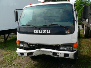 1001, 2001 Isuzu NPR truck