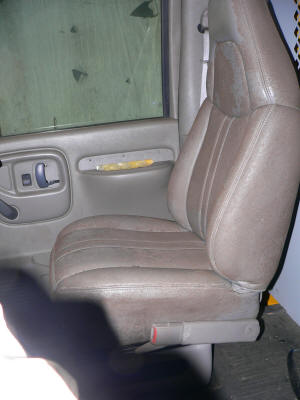 1999 GMC 3500 Savana Cargo Van Passenger Seat