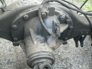 951, 2008 International CF500 used rear axle assembly