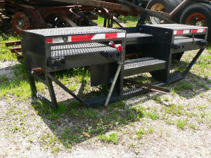 Used Rear Truck Box Step Up Bumper